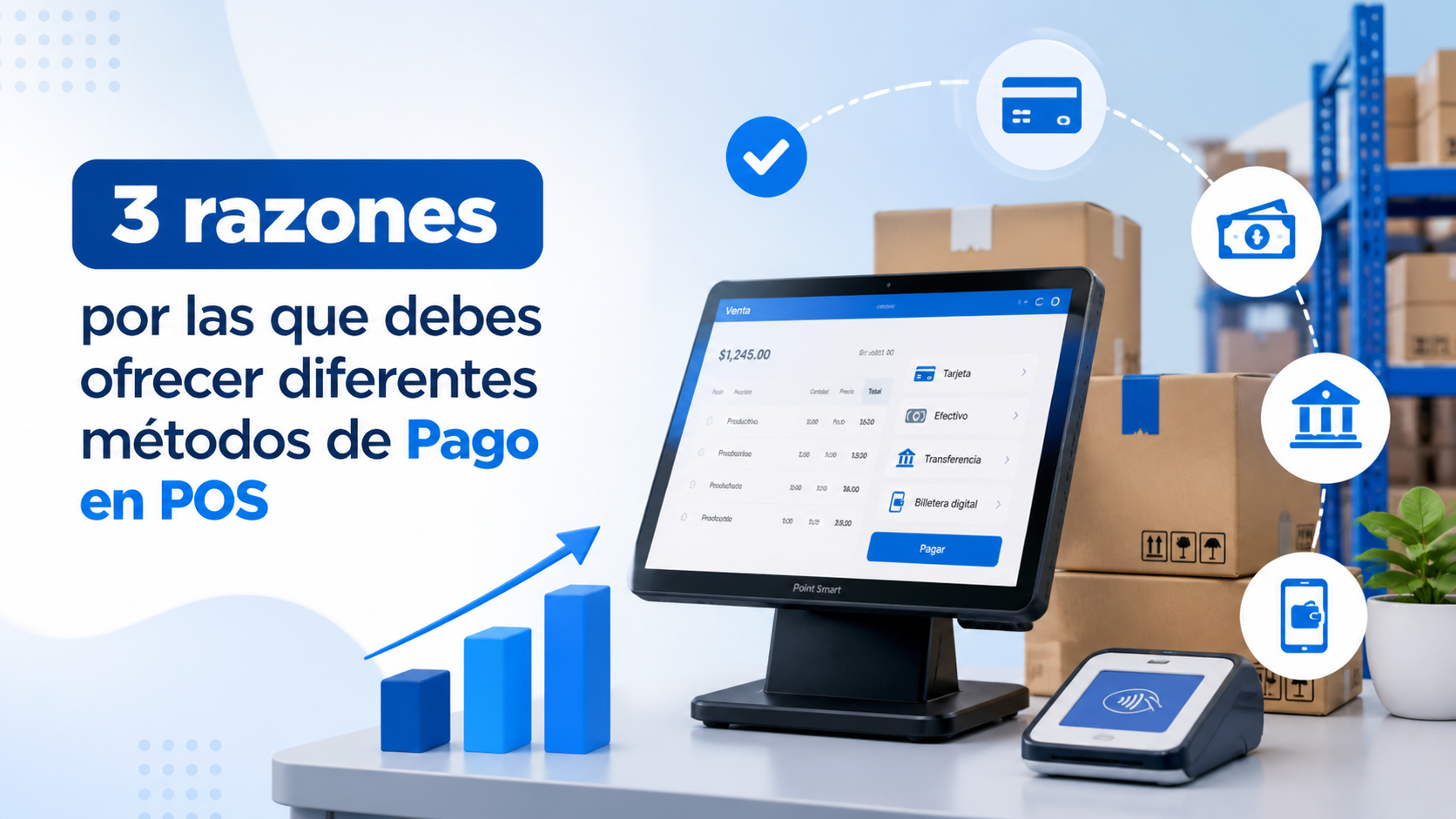 Métodos de pago en POS: mejora las ventas de tu negocio